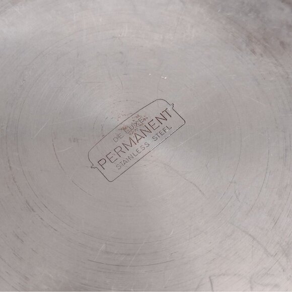 Vintage Deluxe Permanent Stainless Steel 10" Round Dome Roaster Double Boiler? - Picture 10 of 12